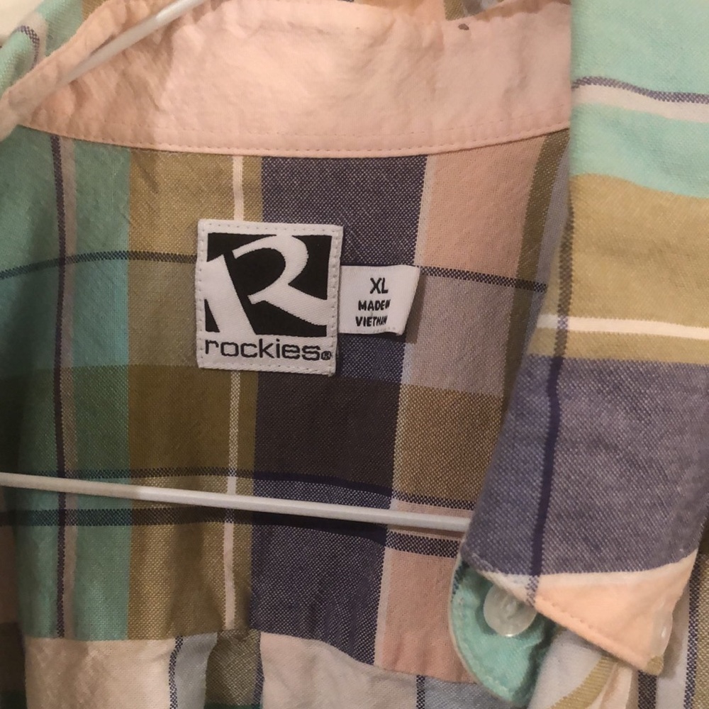 Plaid button down - Picture 3 of 4